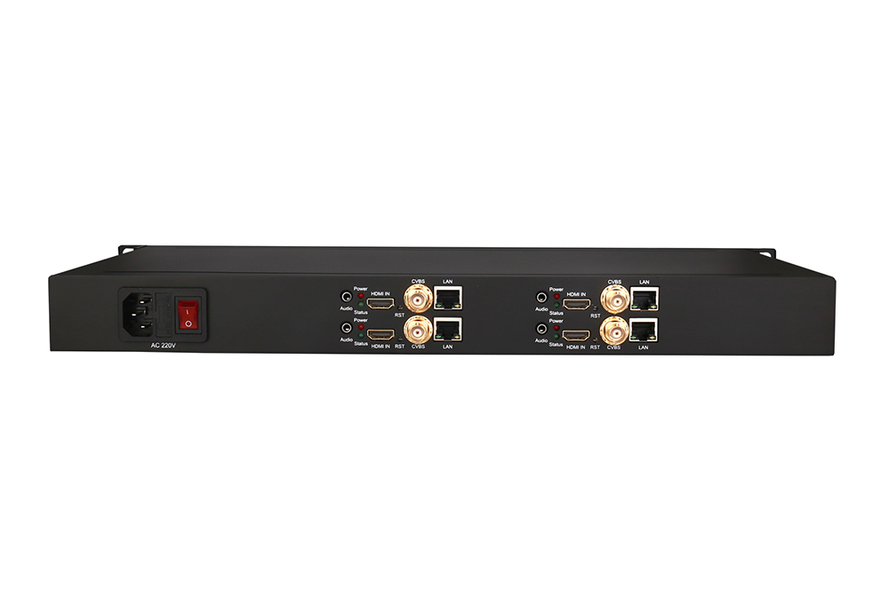 MV-E1002S-BNC-4-1U 4路HDMI+4路CVBS 1U机箱编码器